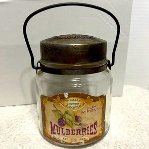 Mccall’s country canning jar